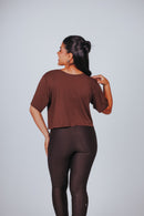 BLUSA CROPPED CONFORT SAGE